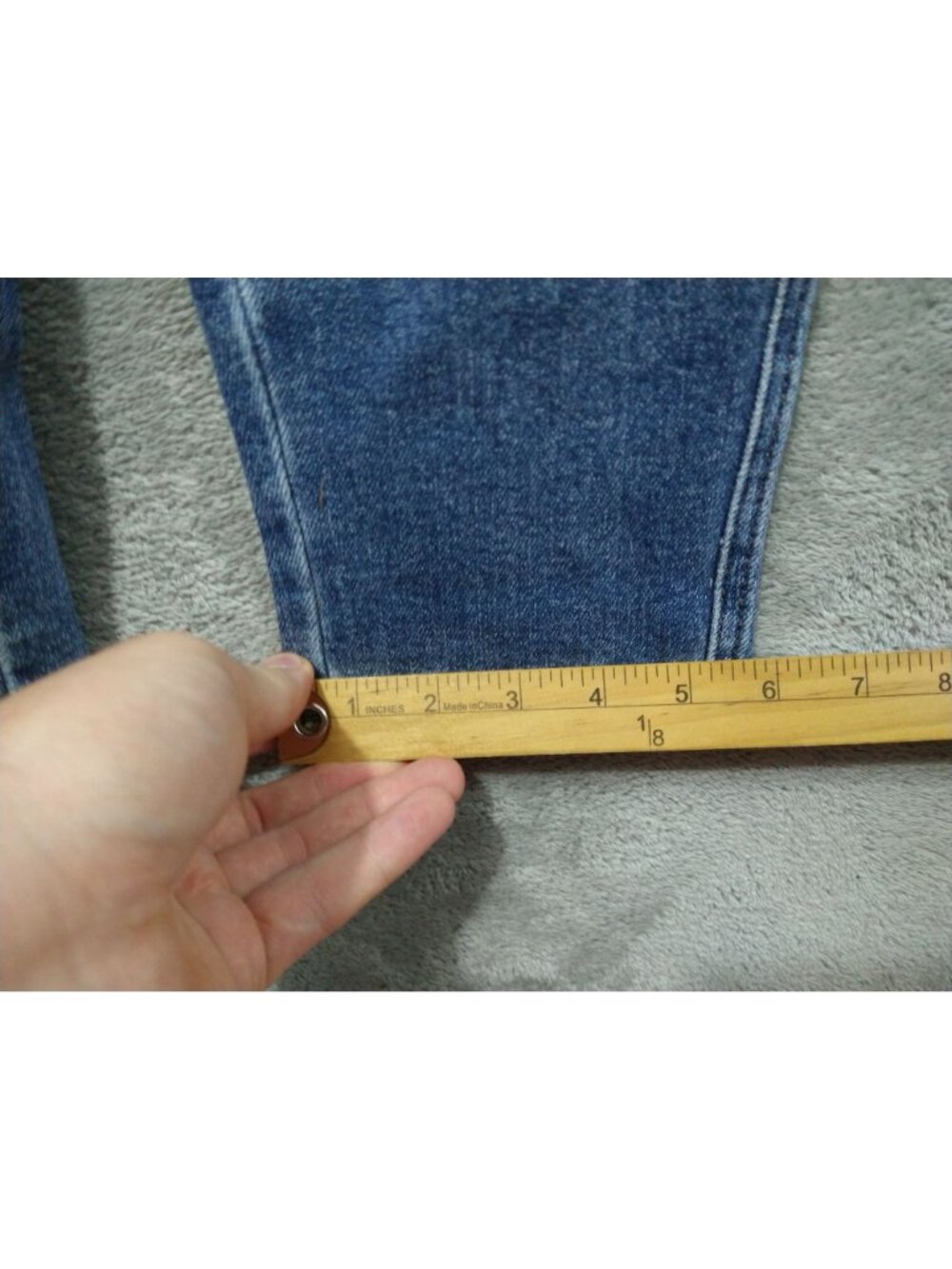 Judy Blue Joggers Womens 7/28 Denim High Waist Stretch Drawstring Medium Wash - Picture 6 of 10